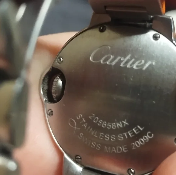 Cartier Ballon Blue  Pink Dial  Women's Watch - Picture 3 of 4